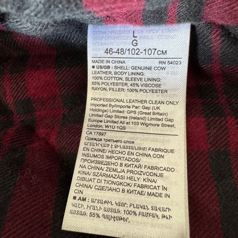 Banana Republic Black Moto Leather Jacket - Picture 8 of 10